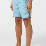 O'Riginals Print Scallop 18" Boardshorts