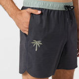 O'Riginals Solid Scallop 16" Swim Trunks