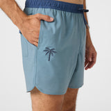 O'Riginals Solid Scallop 16" Swim Trunks