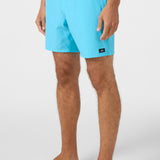 Lennox Hermosa Solid 17" Swim Trunks