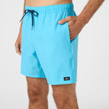 Lennox Hermosa Solid 17" Swim Trunks
