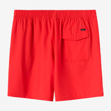 Lennox Hermosa Solid Elastic Waist 17" Swim Trunks