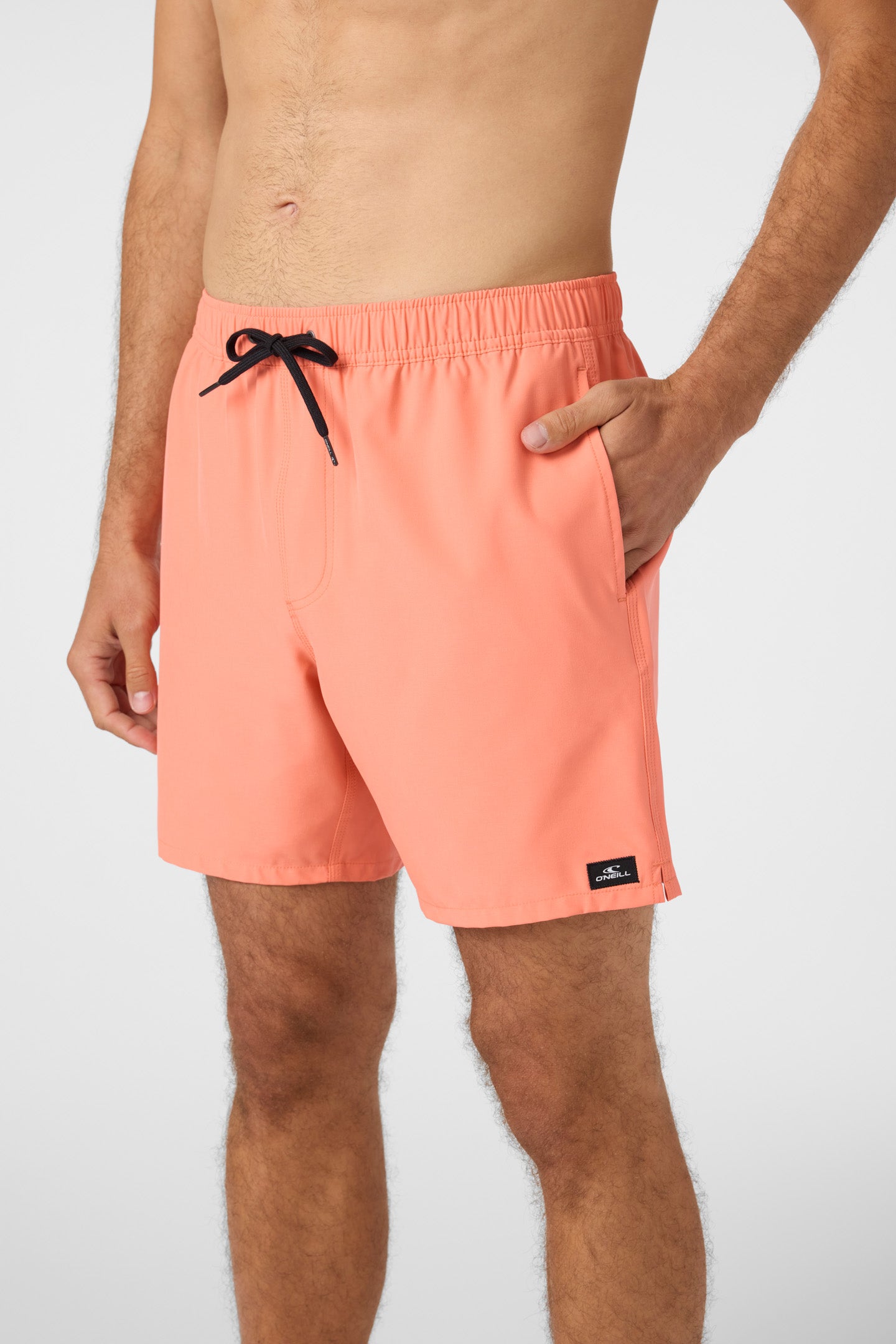(取寄) オニール メンズ レノックス ハモサ ソリッド ボレー 17 ボードショーツ O'Neill men Lennox Hermosa Solid Volley 17 Boardshorts Peach Echo Lennox Hermosa Solid 17