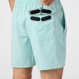 Lennox Hermosa Solid 17" Swim Trunks