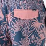 Hermosa Elastic Waist Lined 17" Swim Trunks