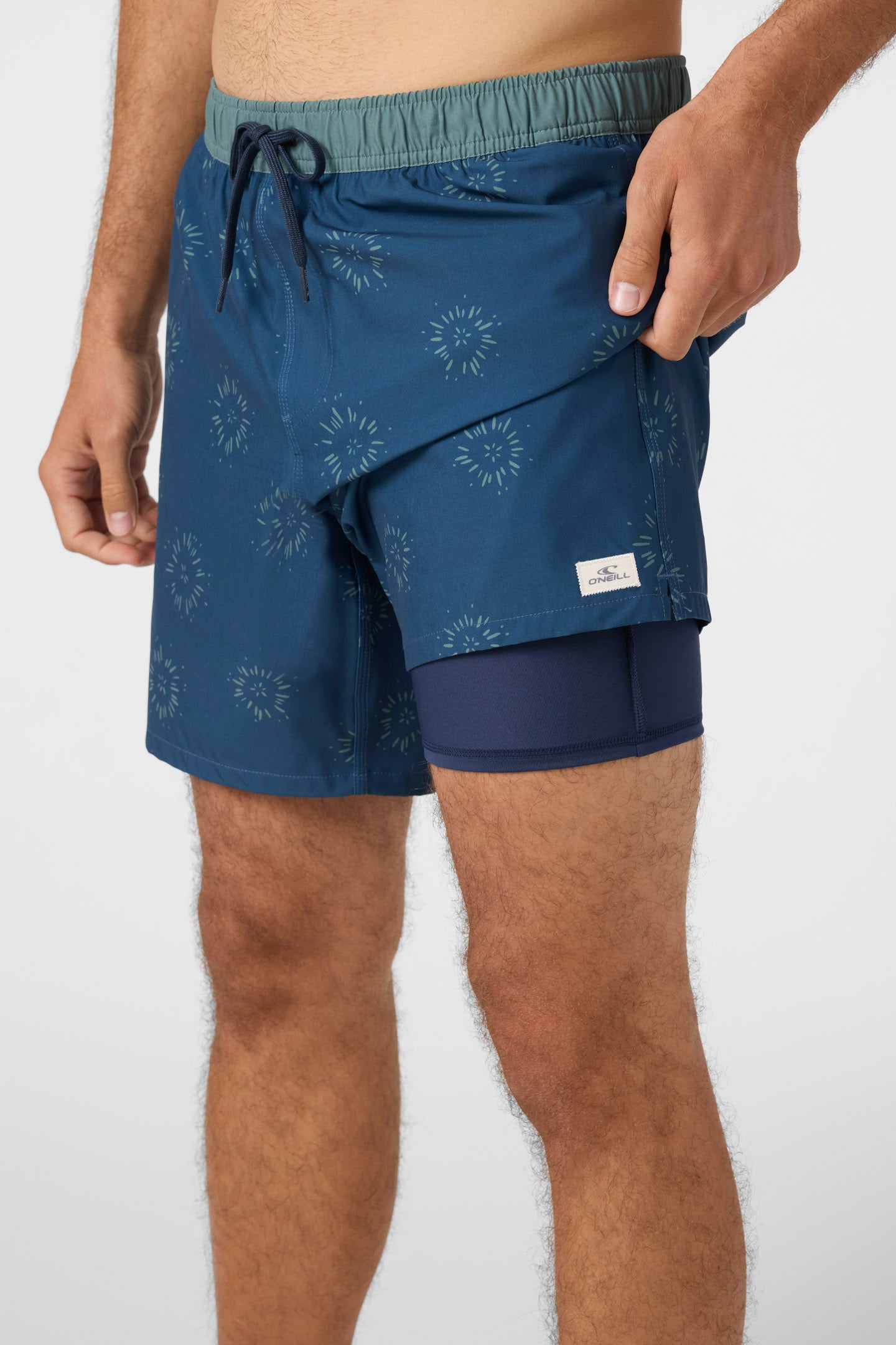 HERMOSA E-WAIST 17" LINED BOARDSHORTS