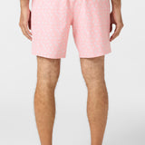 Hermosa Elastic Waist Lined 17" Swim Trunks