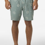 Hermosa Elastic Waist Lined 17" Swim Trunks