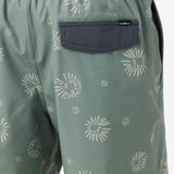 Hermosa Elastic Waist Lined 17" Swim Trunks