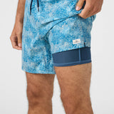 Hermosa E-Waist 17" Lined Swim Trunks
