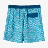 Hermosa Elastic Waist 17" Swim Trunks