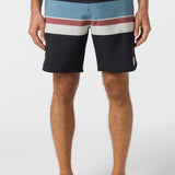 Cruzer Stripe Scallop 18" Boardshorts