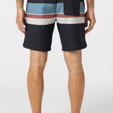 Cruzer Stripe Scallop 18" Boardshorts