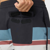 Cruzer Stripe Scallop 18" Boardshorts