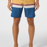 Cruzer Stripe Scallop 18" Boardshorts