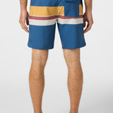 Cruzer Stripe Scallop 18" Boardshorts
