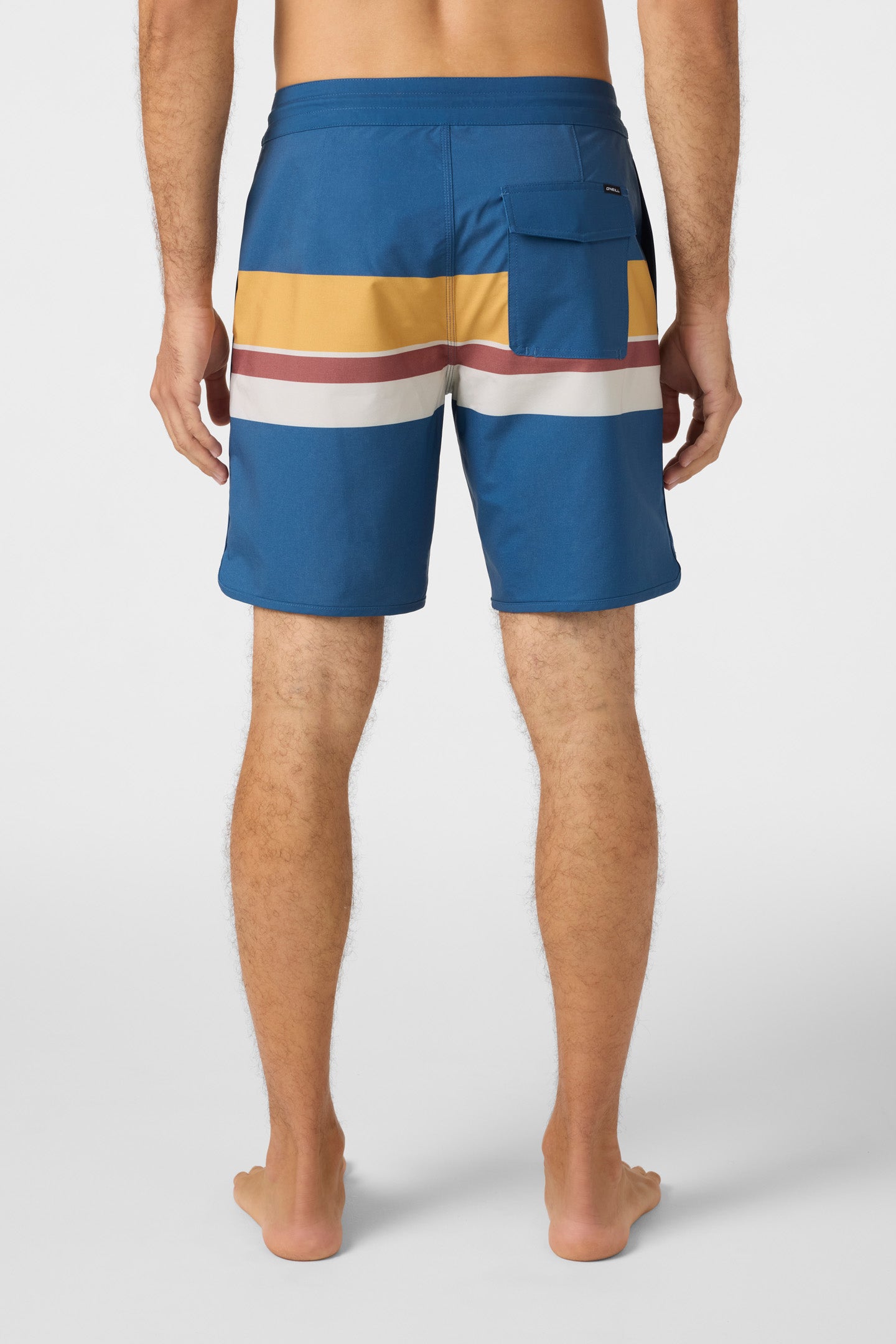 CRUZER STRIPE SCALLOP 18" BOARDSHORTS