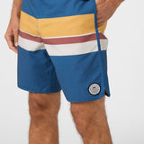 Cruzer Stripe Scallop 18" Boardshorts