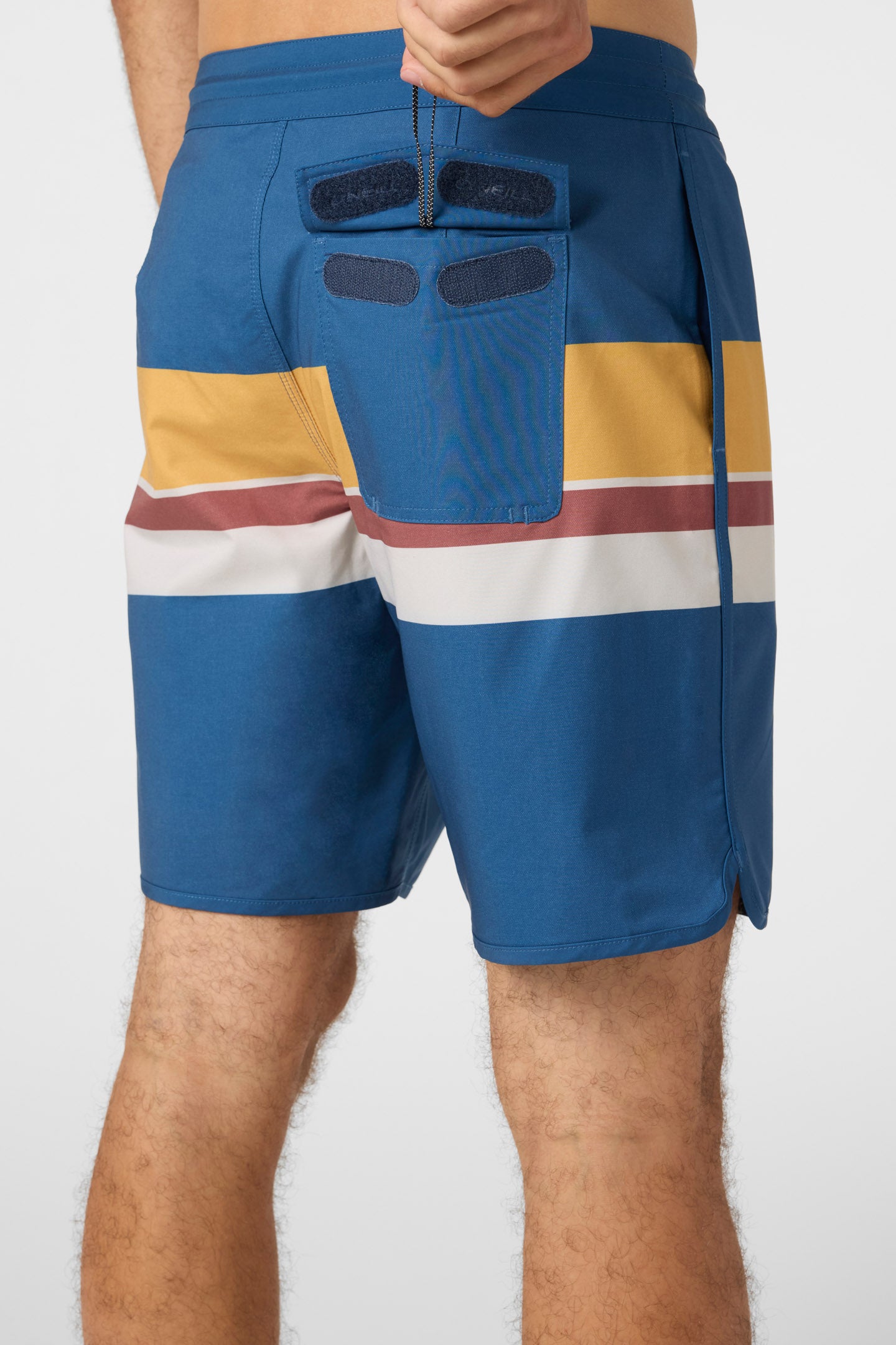 CRUZER STRIPE SCALLOP 18" BOARDSHORTS