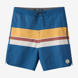 Cruzer Stripe Scallop 18" Boardshorts
