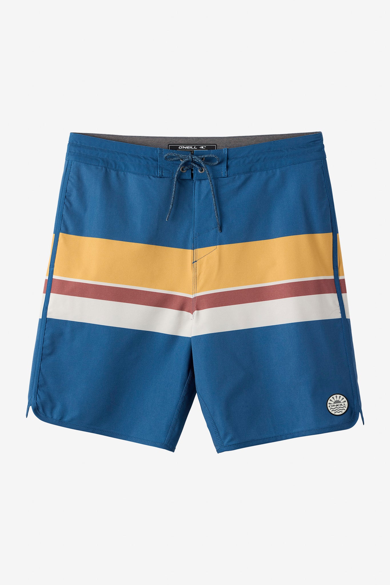 CRUZER STRIPE SCALLOP 18" BOARDSHORTS