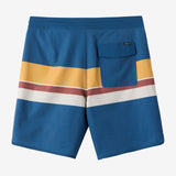 Cruzer Stripe Scallop 18" Boardshorts