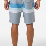 Cruzer Stripe Scallop 18" Boardshorts