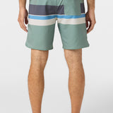 Cruzer Stripe Scallop 18" Boardshorts