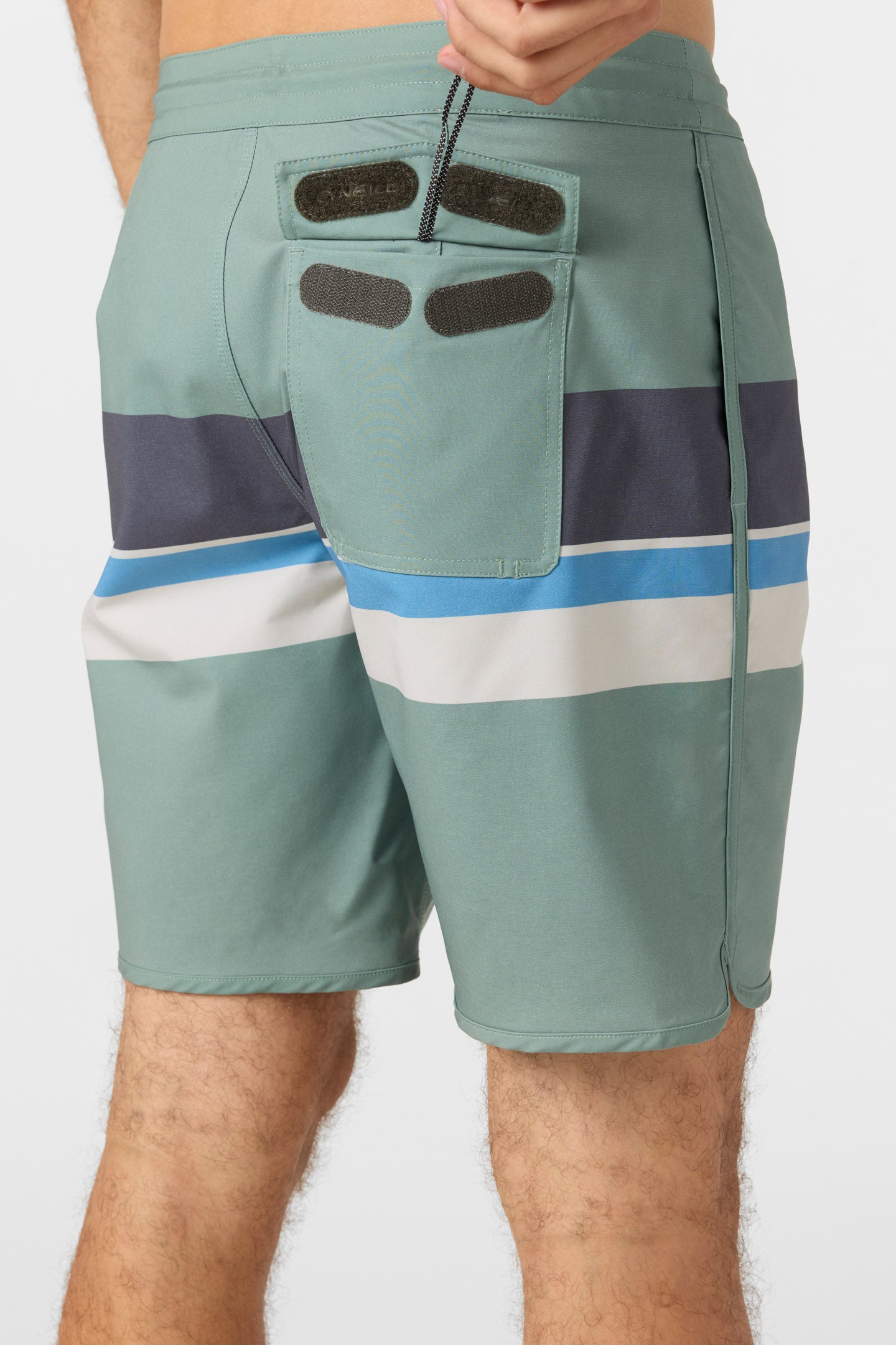 CRUZER STRIPE SCALLOP 18" BOARDSHORTS