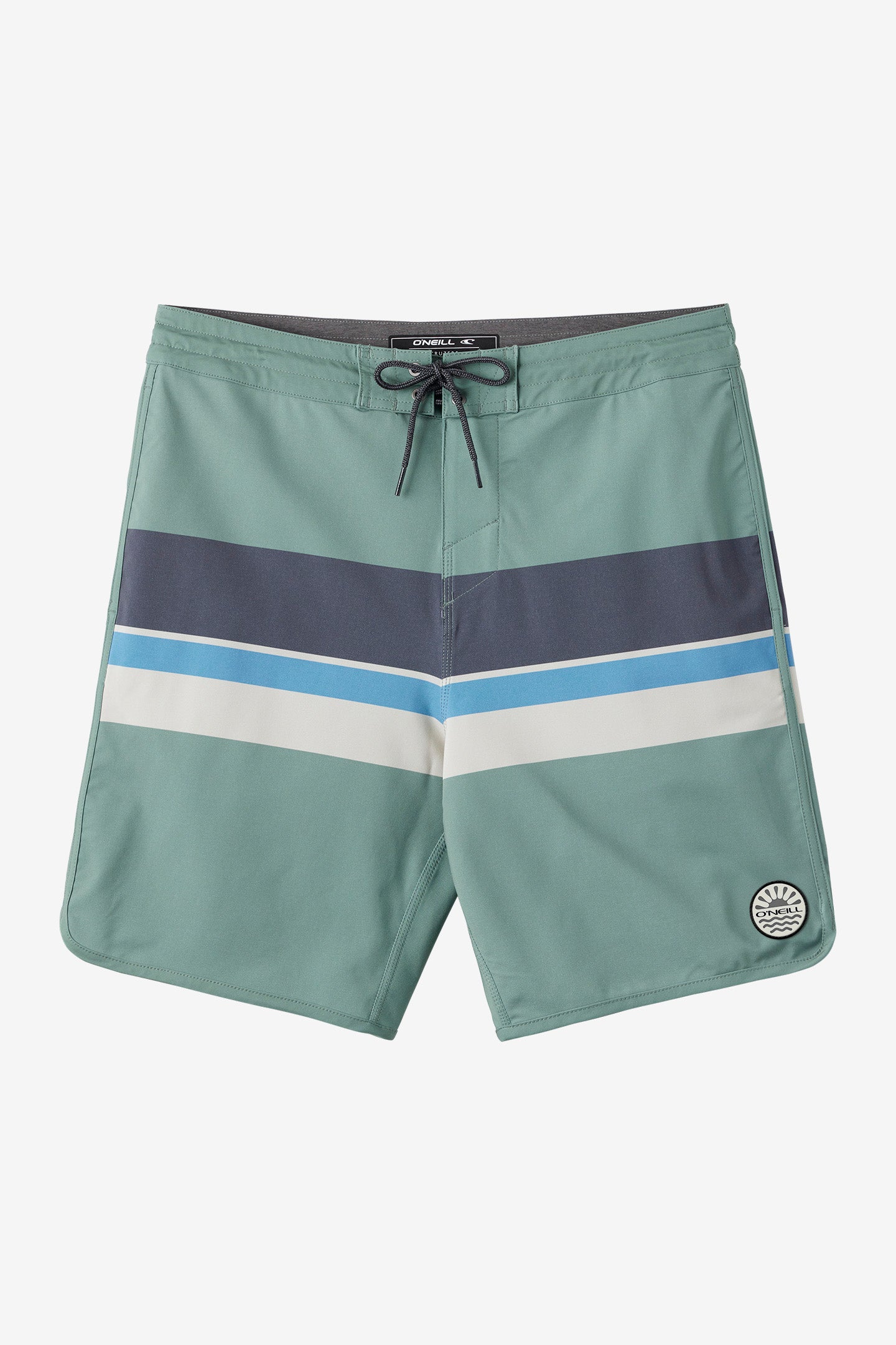 CRUZER STRIPE SCALLOP 18" BOARDSHORTS