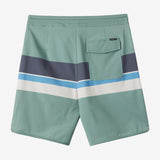 Cruzer Stripe Scallop 18" Boardshorts