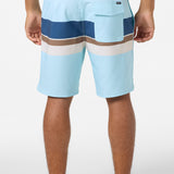 Cruzer Stripe Scallop 18" Boardshorts