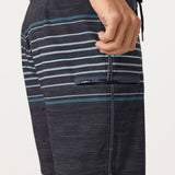 Hyperfreak Heat Stripe 18" Scallop Boardshorts