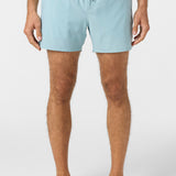 Hermosa Light Lined Elastic Waist 17" Swim Trunks