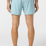 Hermosa Light Lined Elastic Waist 17" Swim Trunks