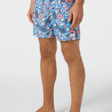 Hermosa Light Lined 17" Swim Trunks