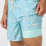 Hermosa Light Lined 17" Swim Trunks