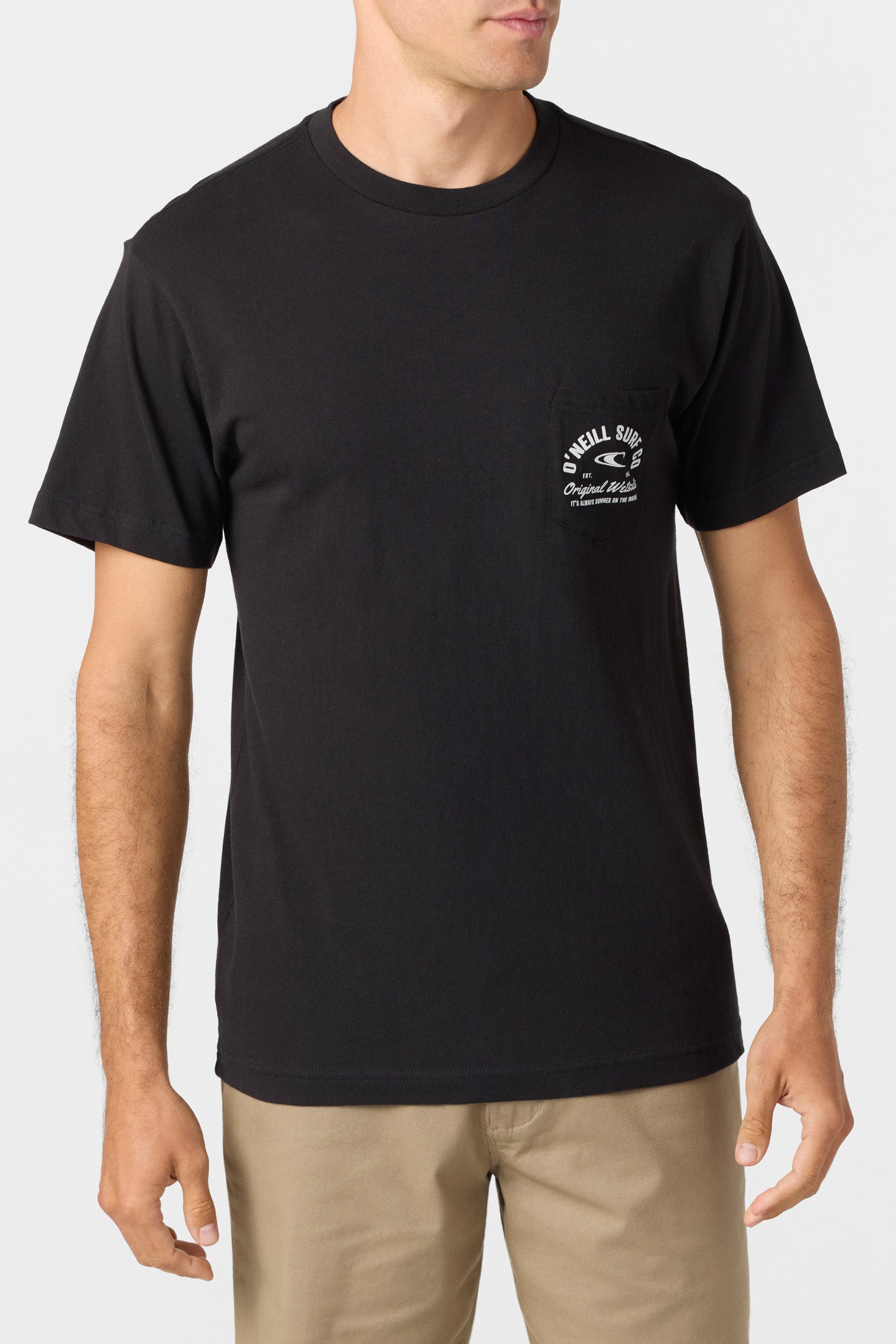 Rocker Pocket Standard Fit Tee - Black | O'Neill
