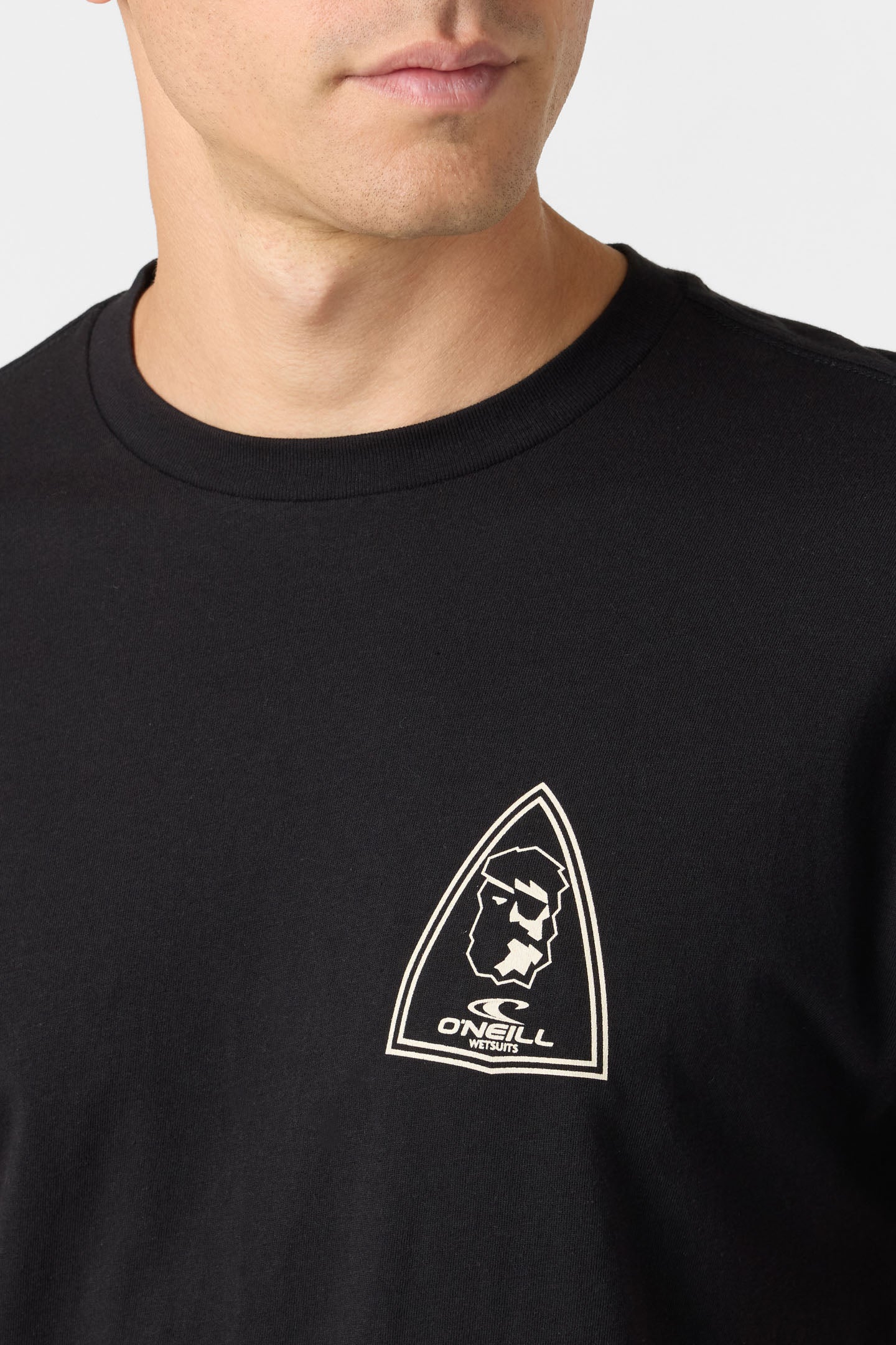 Crest Standard Fit Tee - Black | O'Neill