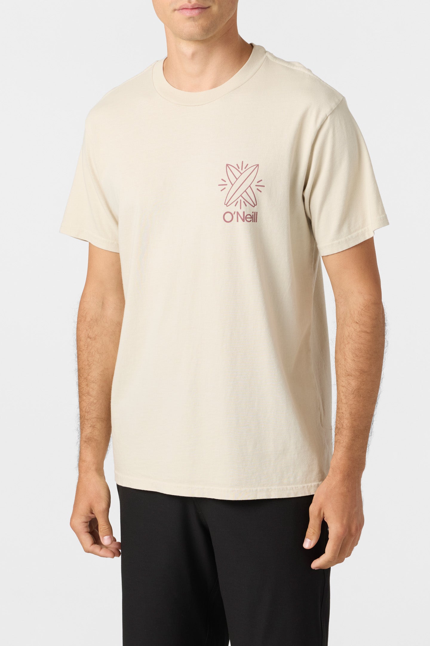 O'Riginals Venice Relaxed Fit Tee - Lt Khaki | O'Neill