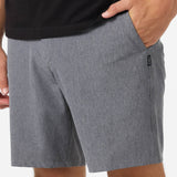 Reserve Heather 19" Hybrid Shorts - Heather Grey | O'Neill