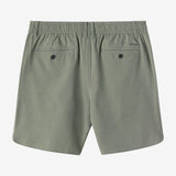 Reserve Light Check Scallop Elastic Waist 18" Hybrid Shorts