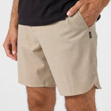 Reserve Light Check 18" Scallop Hybrid Shorts