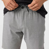 Reserve Light Check 18" Scallop Hybrid Shorts