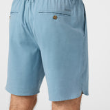 Reserve Light Check Scallop 18" Hybrid Shorts