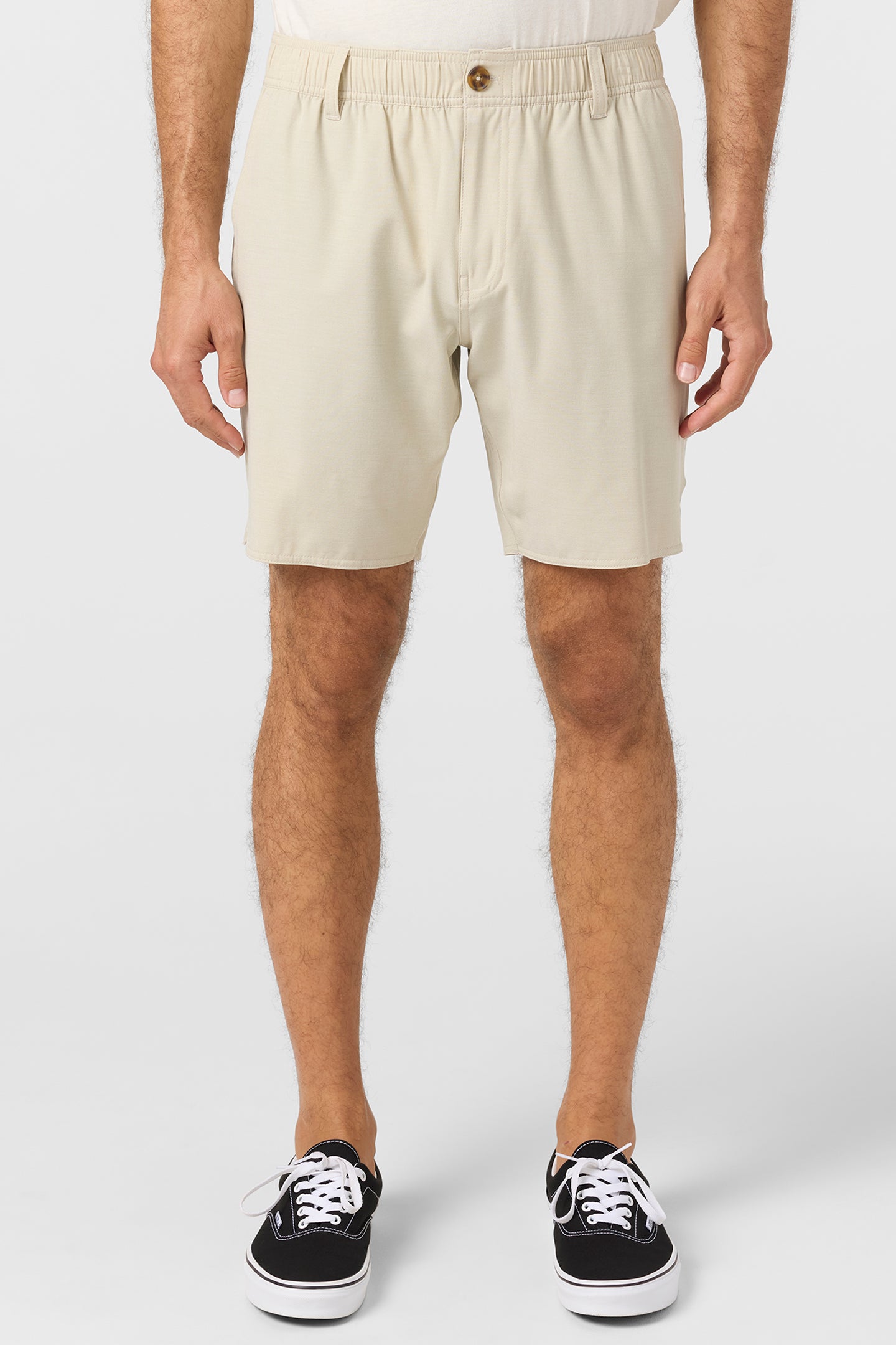 パンツ Ounce check hull bandding short pants Reserve Light Check Scallop Elastic Waist 18