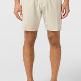 Reserve Light Check Scallop Elastic Waist 18" Hybrid Shorts