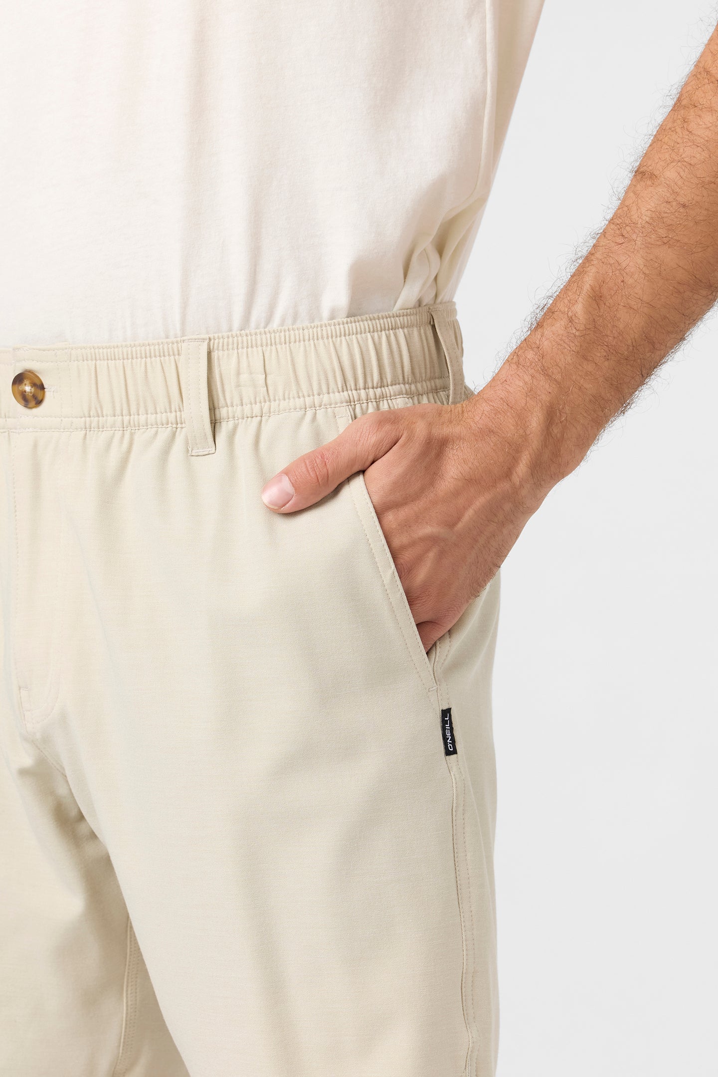 Reserve Light Check Scallop Elastic Waist 18