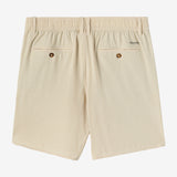 Reserve Light Check Scallop Elastic Waist 18" Hybrid Shorts