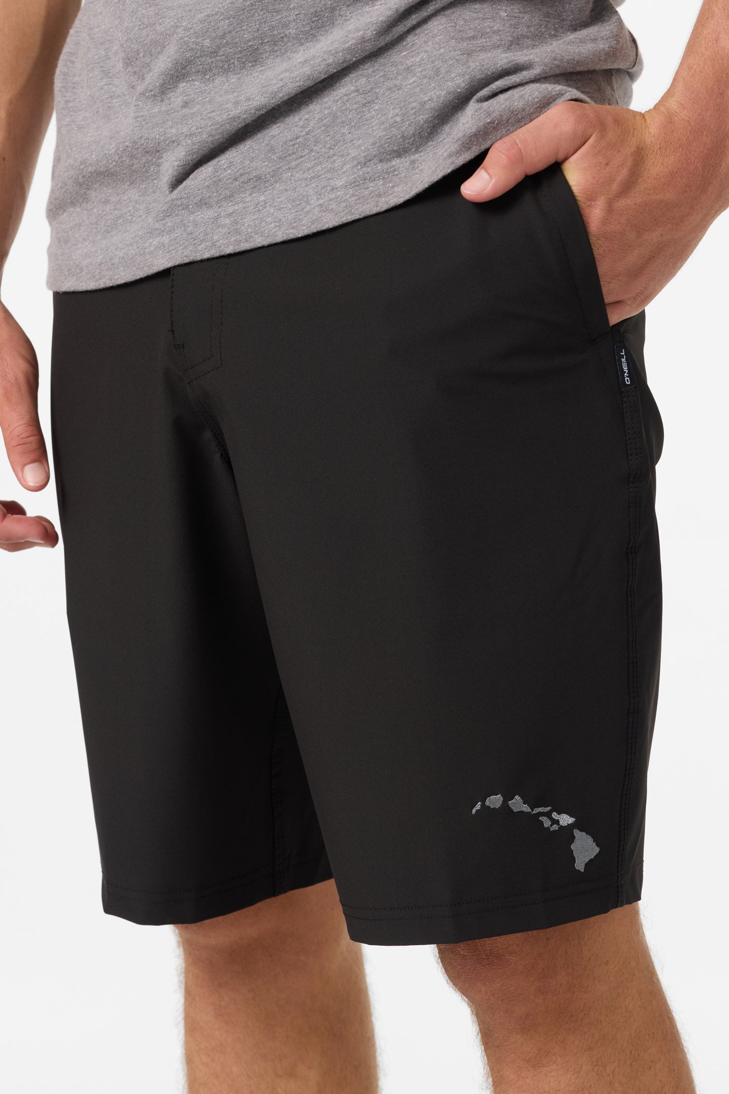 Reserve Solid Hawaii Hybrid Shorts - Black | O'Neill